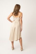 Vestido Largo Inti Beige - Imagen 3