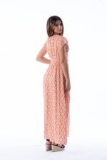 Vestido Largo Luisa Coral - Imagen 2