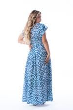 Vestido Largo Luisa Blue - Imagen 2