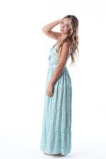 Vestido Largo Marcia Aqua - Imagen 2
