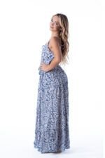 Vestido Largo Marcia Blue - Imagen 3