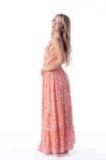 Vestido Largo Marcia Coral - Imagen 2