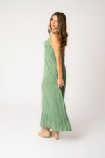 Vestido Largo Mica Green - Imagen 3