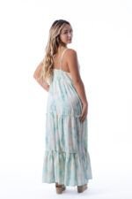 Vestido Largo Minerva Aqua - Imagen 3