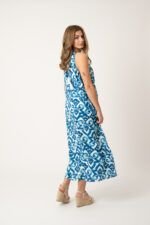 Vestido Largo Pilar Blue - Imagen 3