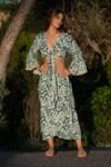 Falda Midi Xisca Aqua