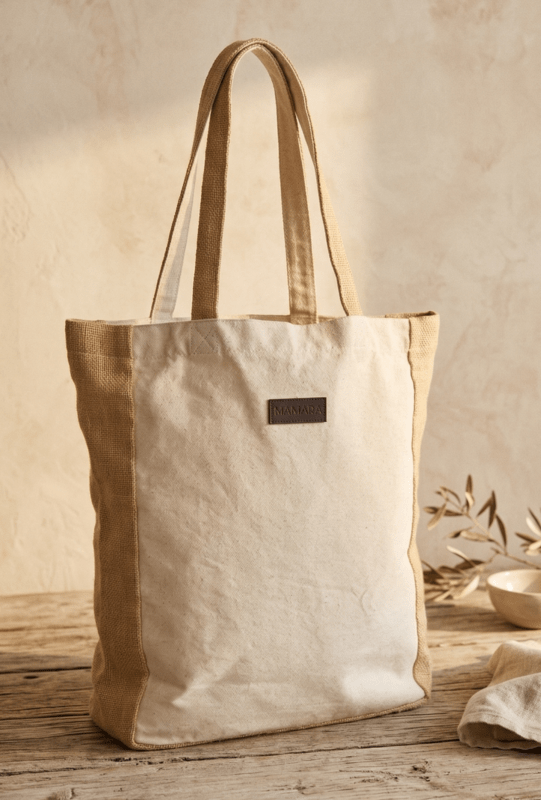 Bolso Bicolor Illetes Jute