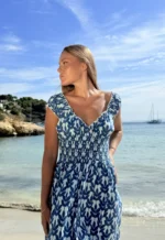 Vestido Largo June Blue - Imagen 2