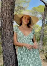 Vestido Largo June Green - Imagen 3