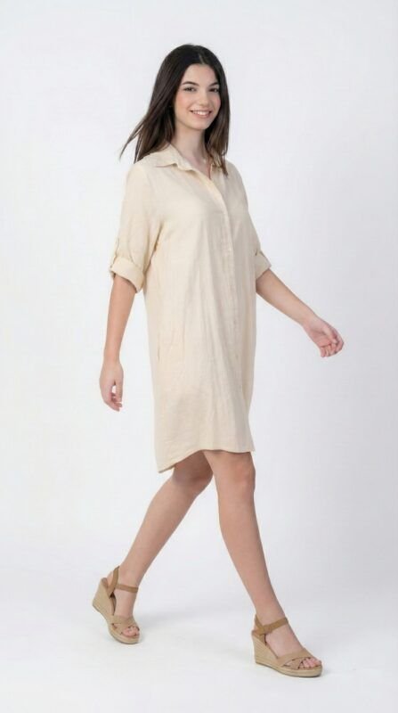 Camisa Sara Beige