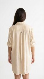 Camisa Sara Beige - Imagen 3