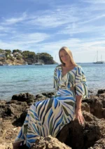 Vestido Largo Nicky Blue