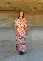 Vestido Largo Nicky Pink