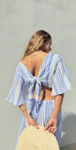 Vestido Largo Nicky Blue - Imagen 2