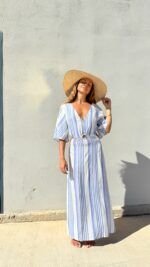 Vestido Largo Nicky Blue - Imagen 4