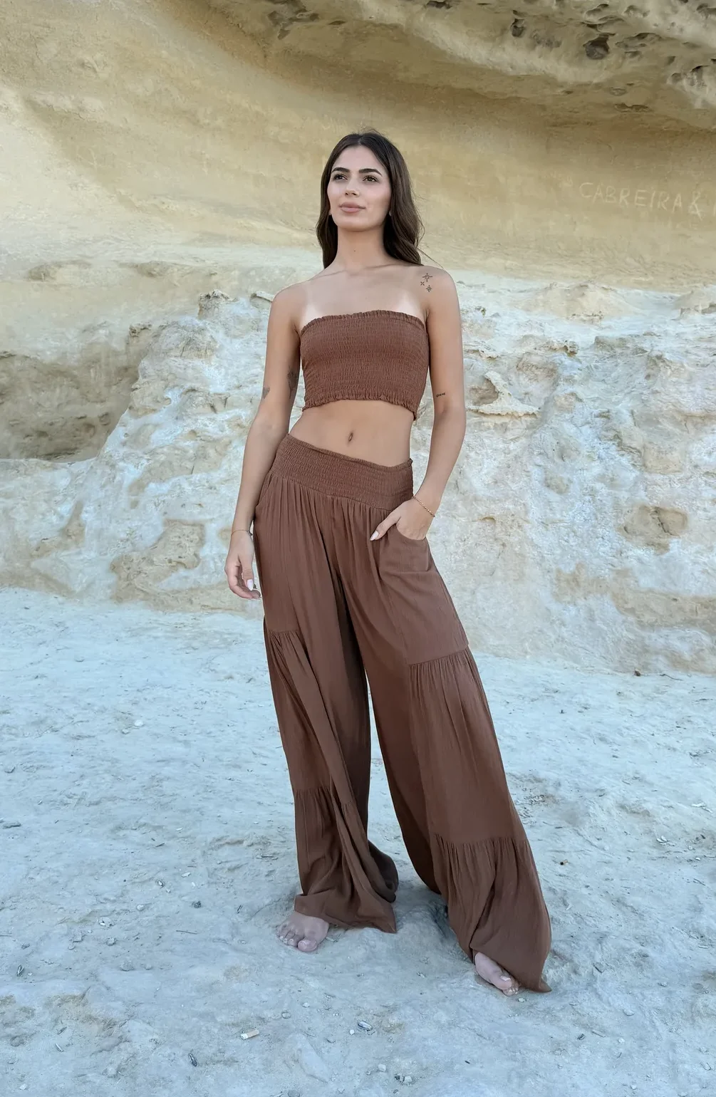 3433208 Pantalón Muss Chocolate - Imagen 1