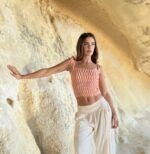 Top Bustier Long Teja Feather - Imagen 3