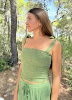 Top Bustier Long Green