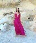 Vestido Largo Indira Bungavilla