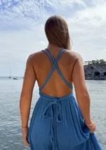 Vestido Largo Indira Cielo - Imagen 3