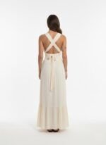 Vestido Largo Daisy Beige - Imagen 2