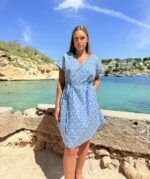 Vestido Corto Fresh Blue - Imagen 3