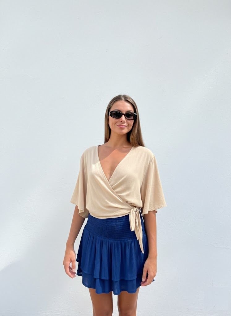 3713302_1 Falda Corta Ibiza Blue Marine - Imagen 1