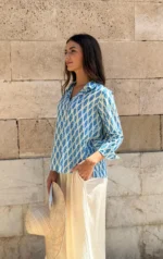 Camisa Ines Blue - Imagen 3