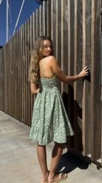 Vestido Corto Rose Green - Imagen 2