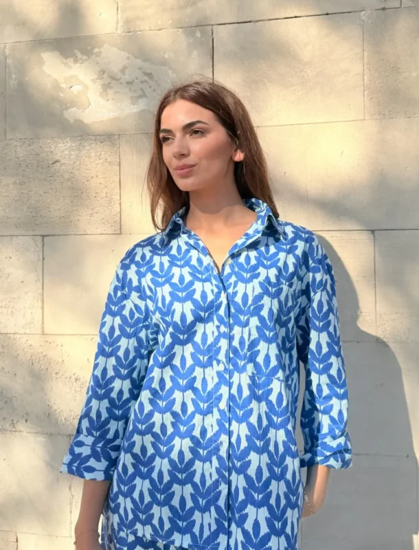 Camisa Neus Blue