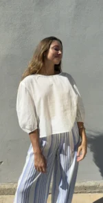 Blusa Baloon White - Imagen 2