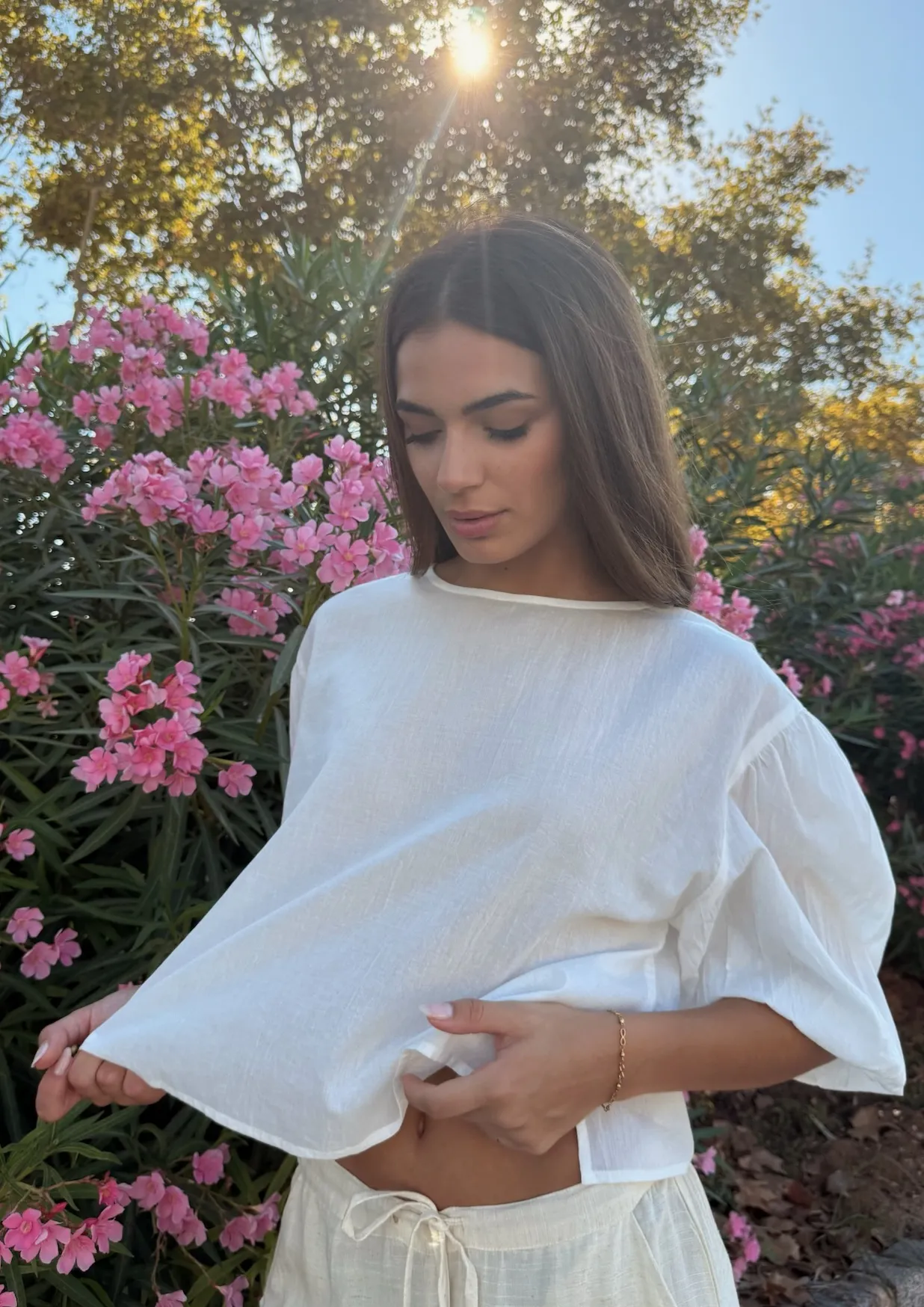 3863300(1) Blusa Baloon White - Imagen 1