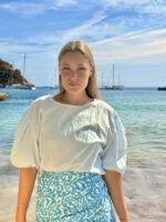 Blusa Baloon Light Blue - Imagen 3