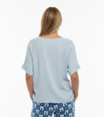 Blusa Round Neck Sky Blue - Imagen 3