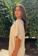 Blusa Round Neck Beige - Imagen 3