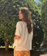 Blusa Round Neck Beige - Imagen 2