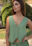 Chaleco Denise Vest Caqui