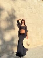 Falda Larga Reina Black - Imagen 2