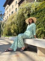 Pantalón Straight Trouser Green - Imagen 3