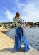 Top Olga Blue - Imagen 2