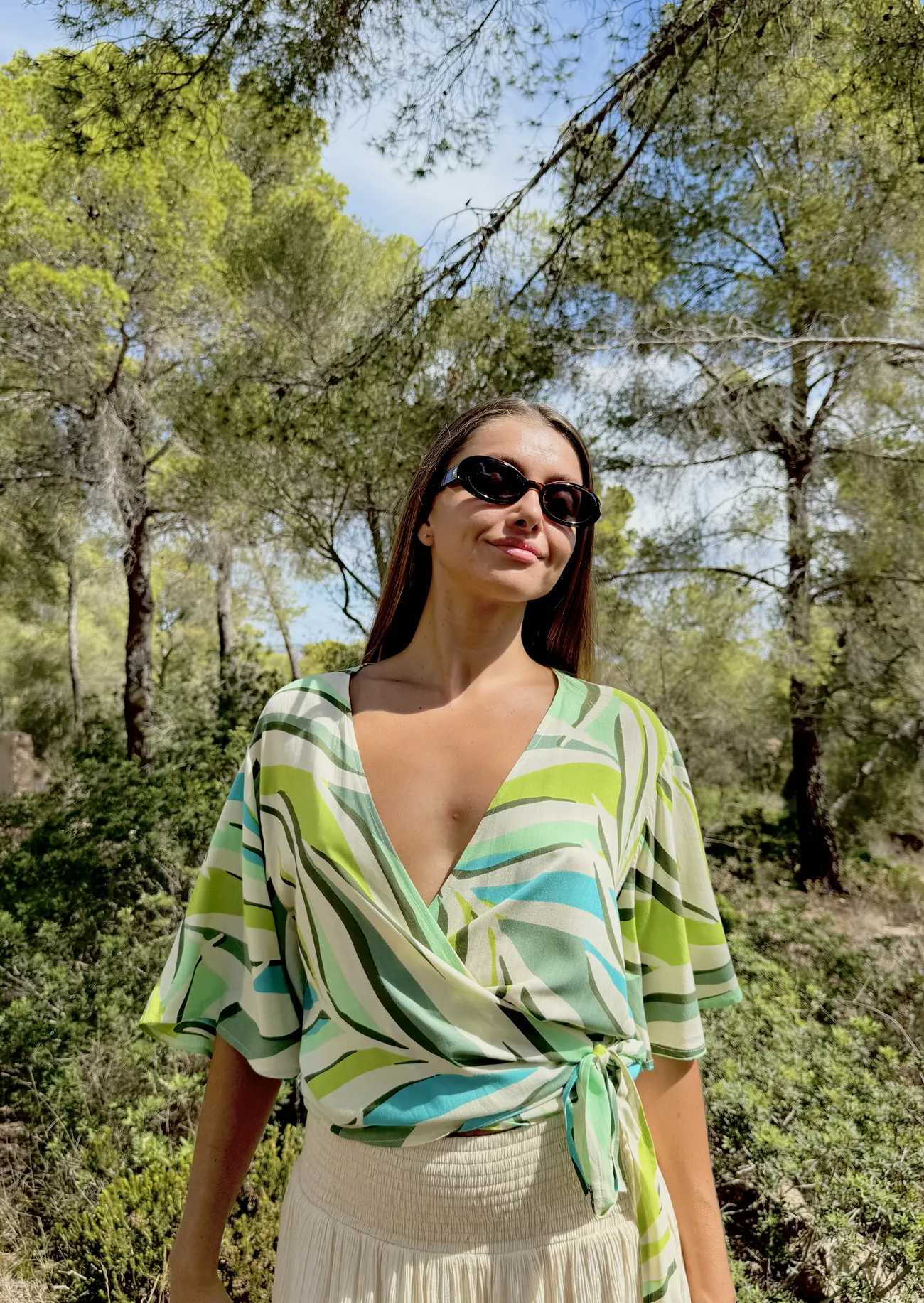 4013306 Top Olga Green - Imagen 1