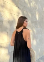 Vestido Largo Venezia Black - Imagen 2