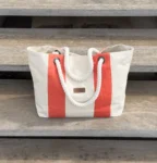 Bolso Bicolor Formentera Natural Teja