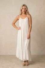 Vestido Largo África Ivory