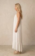 Vestido Largo África Ivory - Imagen 2