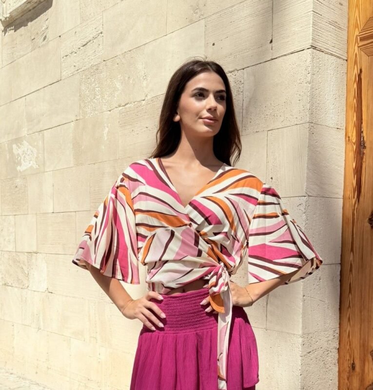 Top Olga Pink Areca