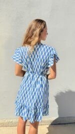 Vestido Corto Sunrise Blue - Imagen 3
