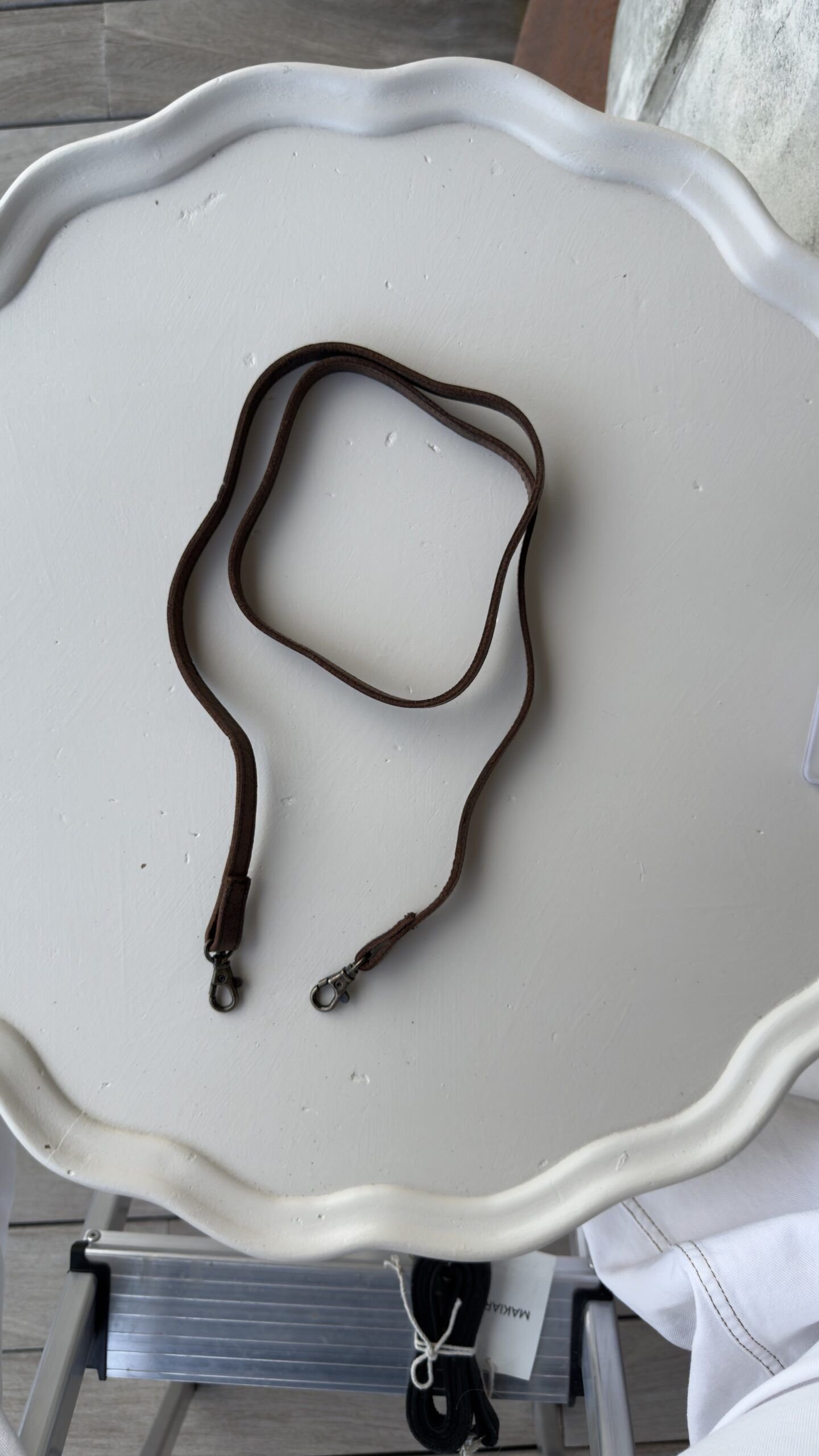 IMG_4354 Correa Larga Lulu Long Strap Brown claro - Imagen 1