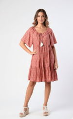 Vestido Corto Lucia Red