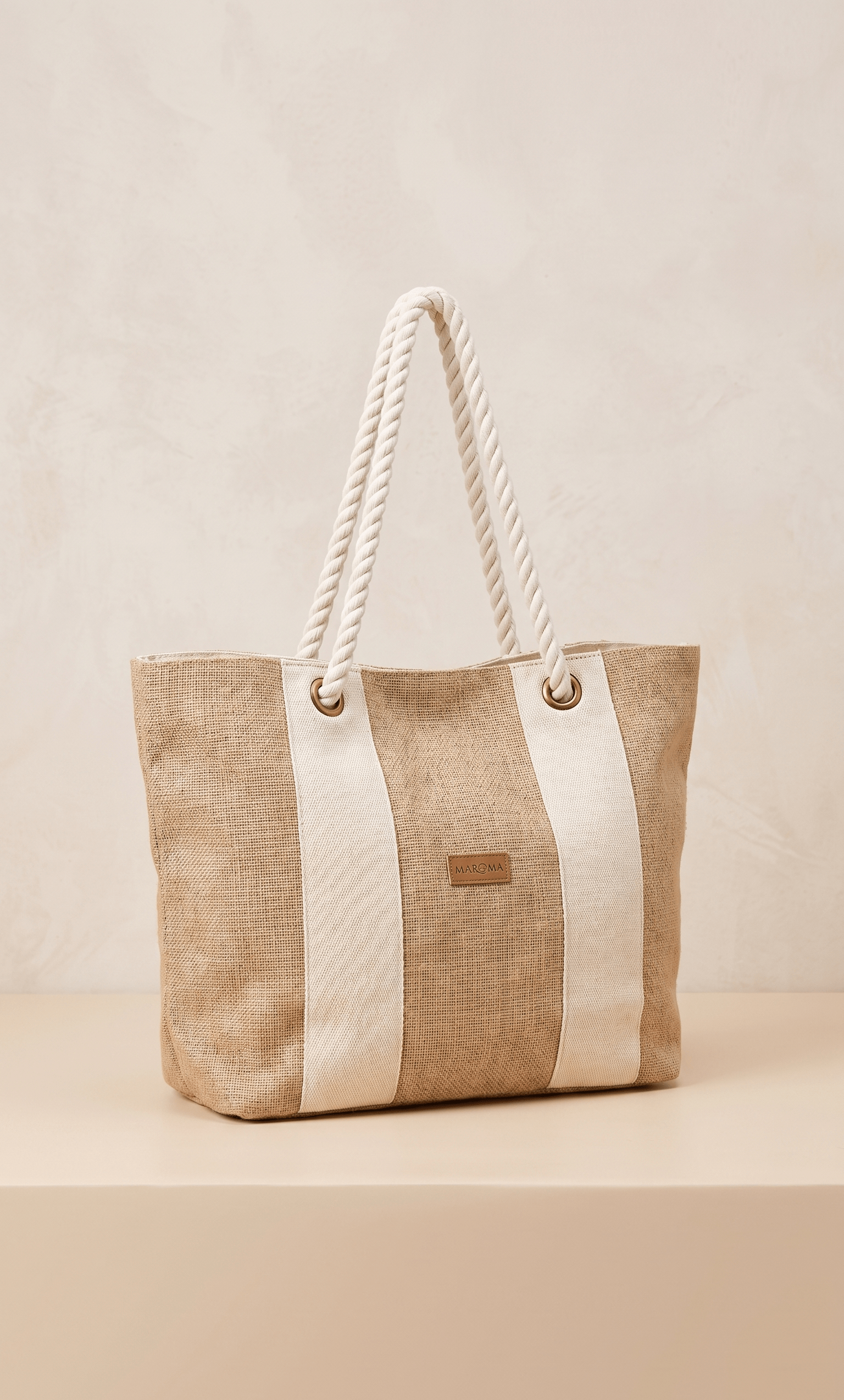 Formentera Jute Bolso Bicolor Formentera Jute - Imagen 1